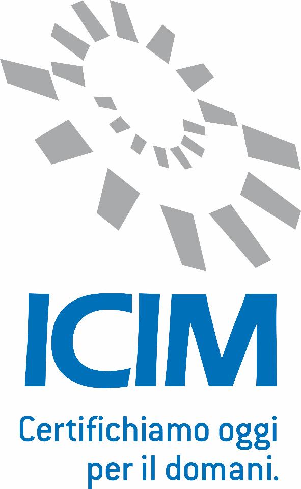 ICIM SpA ICIM è un Ente di Certificazione indipendente italiano.