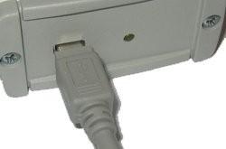 Collegare il connettore mini-b della prolunga alla porta USB del modem (immagine 1 punto 3) Immagine 7 inserimento connettore mini-b 4.