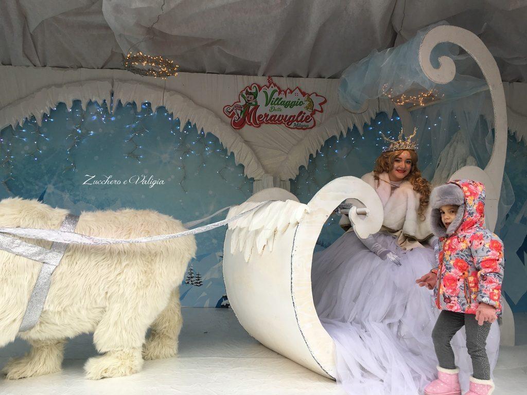 la CASA DI BABBO NATALE e la BABY DANCE con gli ELFI mentre le GIOSTRE e il PATTINAGGIO sono attrazioni a pagamento.