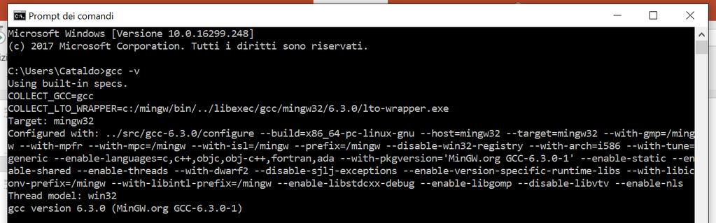 Installazione di Eclipse CDT Passo 3c Credits: Fabio Calefato URL: http://collab.di.uniba.