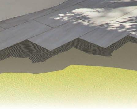 DURABASE CI++ impedisce l infiltrazione di acqua stagnante su balconi e terrazze.
