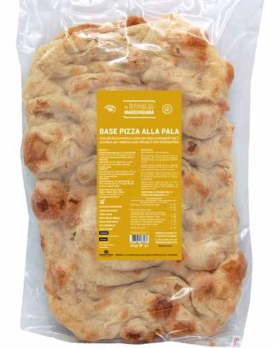 Base Pizza Base Pizza La Paletta Codice PAL40R busta 1x400gr.