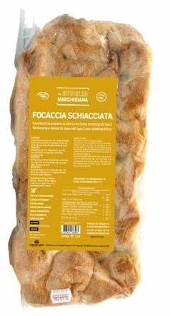 Base Focaccia Focaccia Schiacciata Codice FOC00 busta 1x320gr.