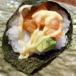 TEMAKI SALMON AVOCADO SALMONE