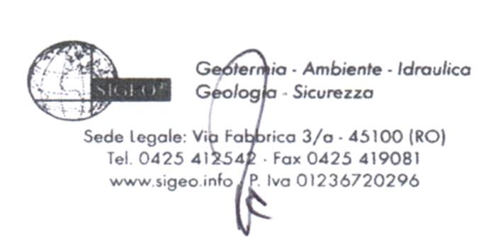 Certificato Cert. n. QMS-1336-2012 ARPAV- DAP di Treviso U.L.S.S. n.8 Azienda ULSS 8 - SPISAL Consorzio di Bonifica Piave Sede amministrativa: via Pietro Maroncelli, 23 35129 - Padova (PD) Tel/Fax: 049.
