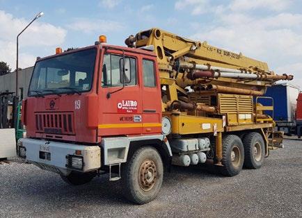 LOTTO N 58 Pompa Iveco Pompa Iveco Modello: Astra-BM 64.30 Anno: 1994 Braccio: 28/32 mt Km: 12.