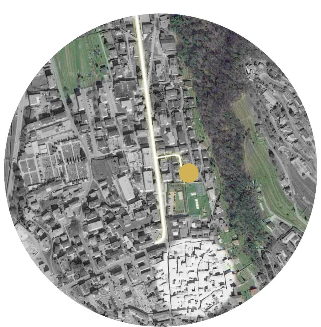 localizzazione descrittivo via Carlo Pasta - Mendrisio Realizziamo a Mendrisio una nuova palazzina moderna di sole 5 unità abitative.