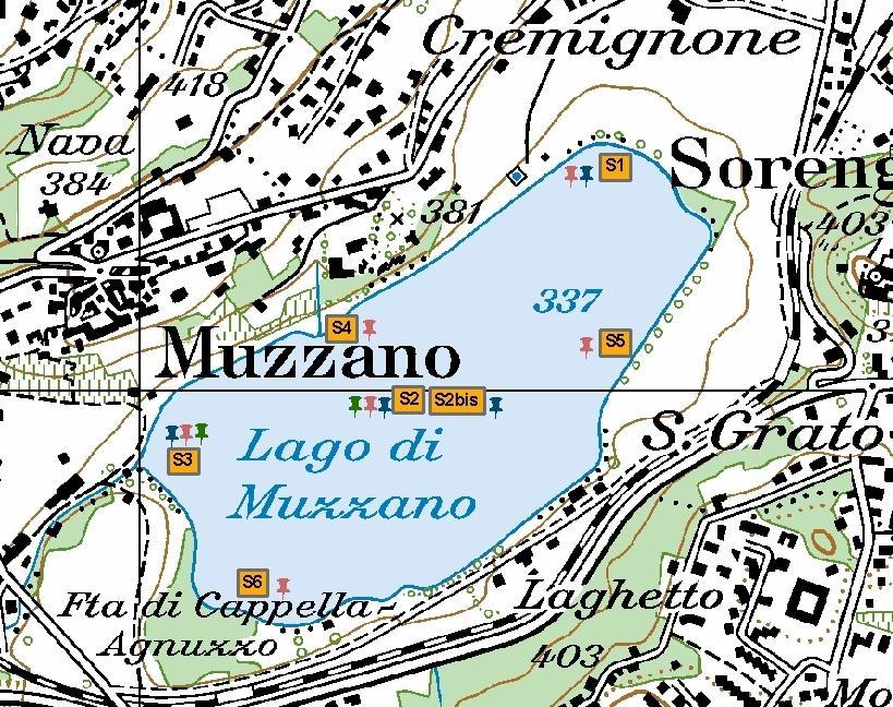 SINTESI NON TECNICA DEL RAPPORTO SUL MONITORAGGIO DELLE ACQUE DEL LAGO di MUZZANO.