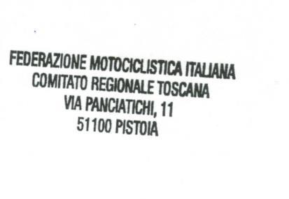 utilizzare o pubblicizzare sull abbigliamento da gara o sulla motocicletta marchi in evidente