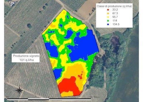 operazioni in campo tramite mappe di lavorazione