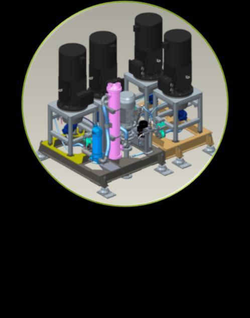 Come lo facciamo Start&top: centralina idraulica a risparmio di energia MODULARE composto da unità in