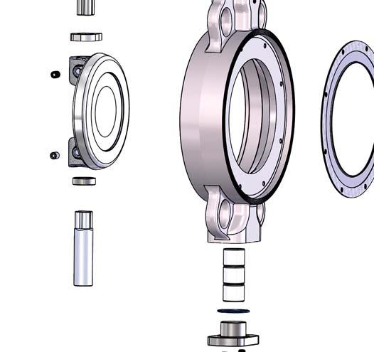 vite AISI 316 2 9 4 3 10 6 8 20 21 22 11 3 boccole superiori acciaio inox + PTFE 12 1 anello di fermo AISI 316 13 1 ralla AISI 316 23 14 1 15 1 premistoppa AISI316 16 1 AISI316 17 2 acciaio