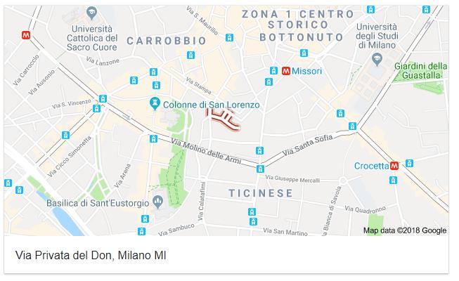 L immobile Immobile Residenziale Indirizzo: Via del Don, Milano Destinazione d uso: abitativo