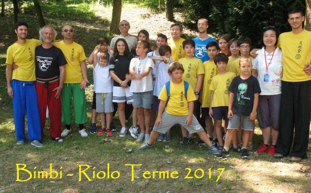 Programma delle lezioni dedicate ai Bambini Kids Shou Bo Training Camp Venerdì Sabato Domenica 9 ore di lezione