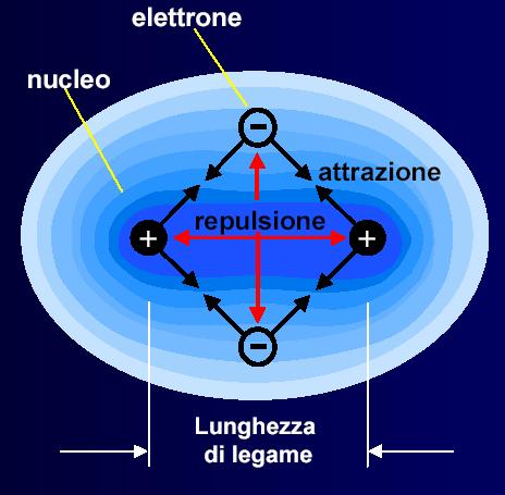LEGAME COVALENTE La condivisione di elettroni può legare gli atomi se gli atomi sono abbastanza vicini.
