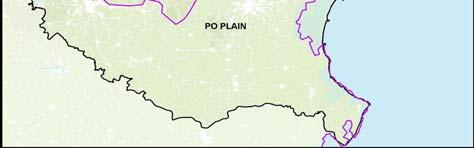 di Pianura Padana e Prealpi e tra Prealpi e Alpi centro orientali.