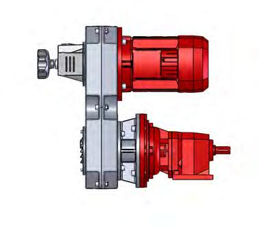 Variable pulleys Belt Handwheel PAM Flange Configurazione FP Carter