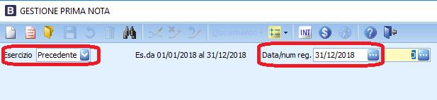 --> Registrazione nuovo anno IVA effettuato sulla ditta 'XXXXXXXX'. --> Inserimento numeratori '2019' effettuato sulla ditta 'XXXXXXXX'.