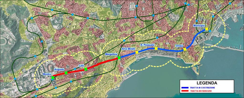 La trattamostra-municipiodellalinea 6 LUNGHEZZA (km) 6,6 - Cut&Cover 3,0 -Tunnel 3,6 PRESTAZIONI CADENZAMENTO DI ESERCIZIO 4,5 min PASSEGGERI TRASPORTATI 7.