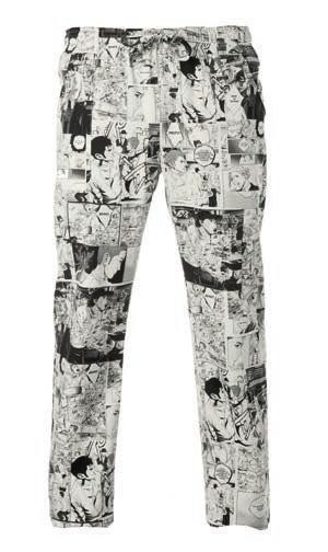 HEF STYLE Art. 16P08P334 PANTALONE ALAN ALAN PANTS F010 Bandiere / Flags 100% cotone 100% cotton 175 g / m² Art.