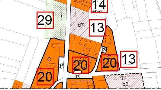 Comparto 24 lotto C1.1a INDICAZIONI DI P.R.G.C. Vigente Classificazione : Zona agricola (art.