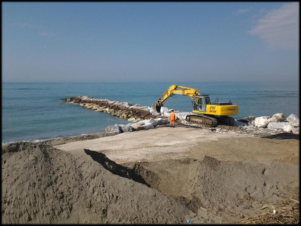 Il cantiere Realizzazione e ripristino delle