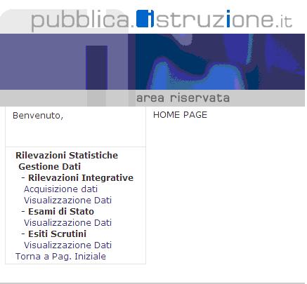 8. Visualizzazione dei dati Al fine di poter avere una visione complessiva delle sezioni compilate, consultare e controllare i dati inseriti e salvati, l utente può utilizzare la funzione di