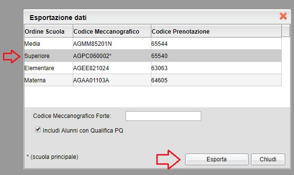 Allineare SOLO le materie previste nel quadro orario SIDI, tutte le altre materie accessorie del piano di studi Argo, devono rimanere NON allineate.