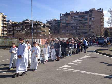 La foto del mese Processione delle Palme Via Castellazzo - Rho 20/03/2016 di
