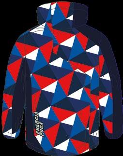 jacket, thermal,   + 1 ski pass pocket -End jacket adjustable with elastic cord and stoppers PD GA187X.TEPL04 TORAY GA187X.