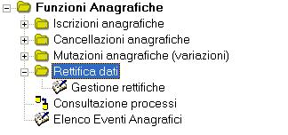 Sistemare gli errori che è possibile correggere da qui Uscire dalle funzioni CENSIMENTO con chiudi e andare in GESTIONE RETTIFICHE dell anagrafe e