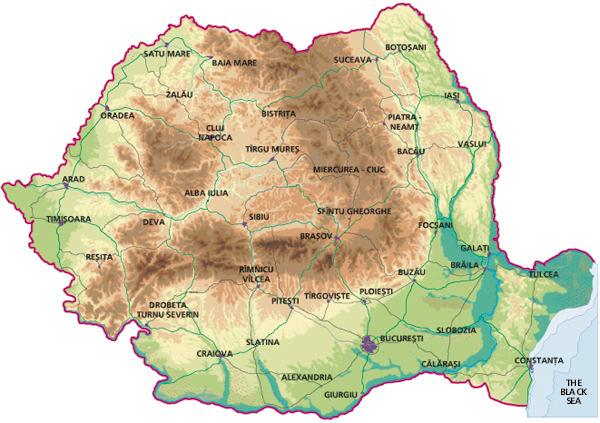 Geografia Romaniei Ierni dificile in special in munti Munti inalti cu pasuri inguste si la altitudine mare toate cu o singura banda 600 km