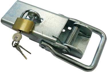 144 9,5 57 4 23 13 Chiusura a laccio leggera con porta lucchetto Light weight lock with padlock side