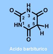 Derivati Pirimidinici o Barbiturici L acido barbiturico ha