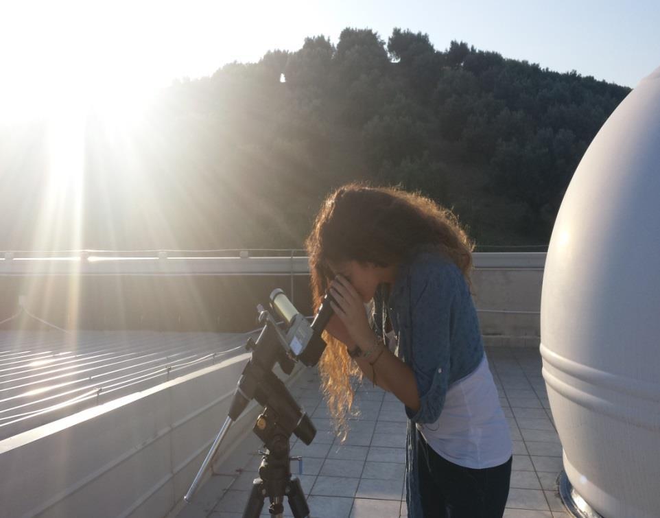 Con un comune telescopio non potremmo osservare il sole