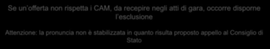 pronuncia non è stabilizzata in quanto risulta proposto appello al Consiglio di Stato Avanti il TAR Salerno pende