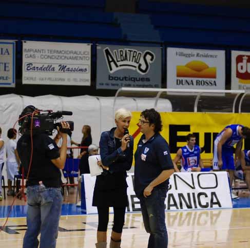 Collaboriamo inoltre con società sportive, tra le quali le Lupebasket di San Martino di Lupari (serie A1 di pallacanestro femminile), curandone tutti gli aspetti di comunicazione, in primis l