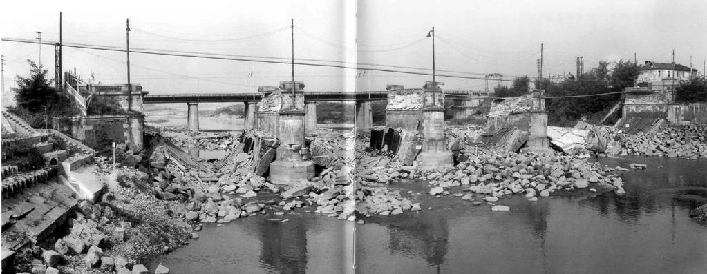 Stura di Lanzo a Torino - sett 1961, crollo del ponte Vittorio Emanuele Il dibattito sul rialzamento della quota di fondo alveo dei corsi d acqua, a causa dei sedimenti, è un discorso antico.