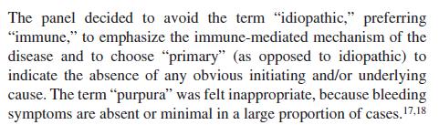 Thrombocytopenic