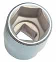 7188 1/4 Capete chei tubulare 6 laturi 1/4 material: crom molibden executie in concordanta cu standardul ISO 2725-1 7187 SL 1/4 Capete chei tubulare 1/4 cu profil lat 7188.
