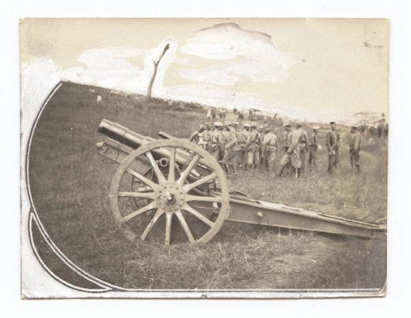 Guerra russo-giapponese - Russia - Manciuria - Khosciulinza - Obice Krupp da 120 mm Camperio, Filippo Link risorsa: http://www.