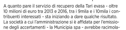 pag.: 8 Sezione: DICONO DI NOI