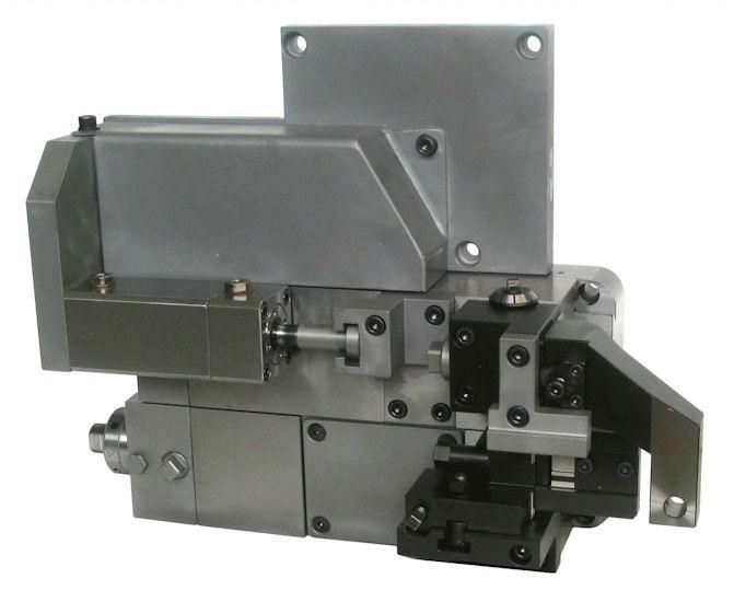 AS16 SLITTA DOPPIA PNEUMATICA POSITION 6 DOUBLE-SLIDE: mechanical cut-off by cam pneumatic end side finishing NEW PNEUMATIC