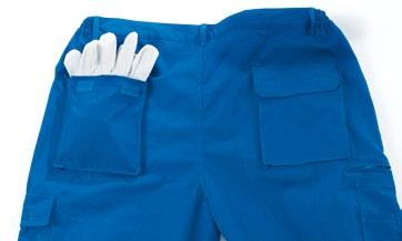 Tanger Pantalone professionale - 100% cotone canvas - Due tasche
