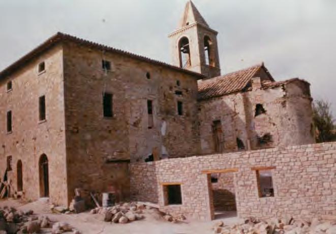 Il Monastero di San Cristoforo è situato nel comune di Palazzo d Assisi adiacente ai resti del Castello di Mora costruito intorno al 1110, oggi un rudere, in vocabulo de Mora.