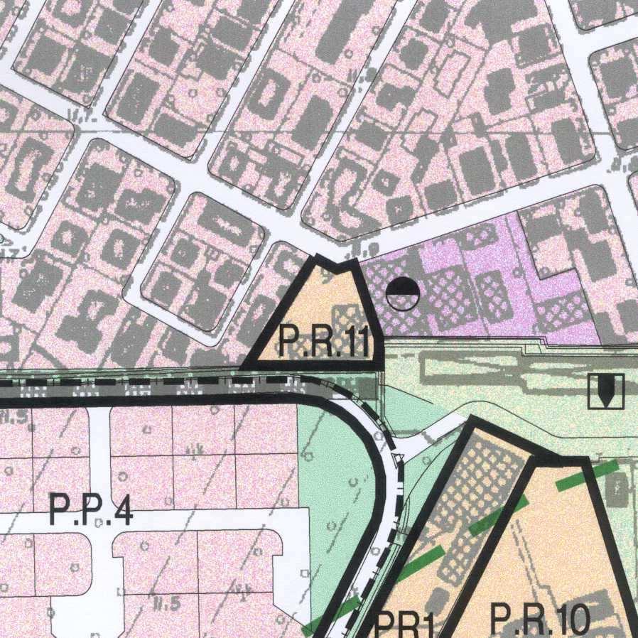 SCHEDA NORMATIVA RELATIVA AL P.R.11 (ZONA B4 RESIDENZIALE DI RISTRUTTURAZIONE SOGGETTA A P.