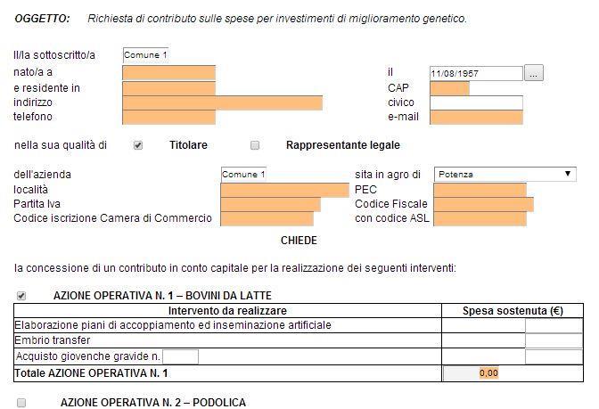 INOLTRO CANDIDATURA Terminata la compilazione dell istanza telematica si può procedere all inoltro della stessa cliccando sulla