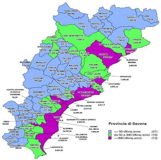 Figura 41: distribuzione regionale dei