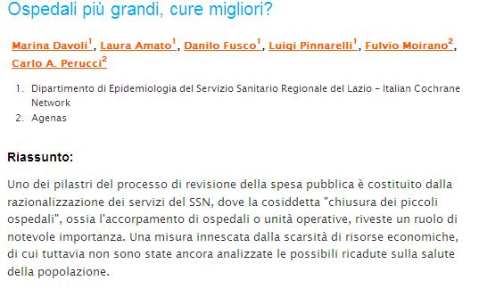 Può essere una buona occasione per ridurre gli sprechi, migliorare l