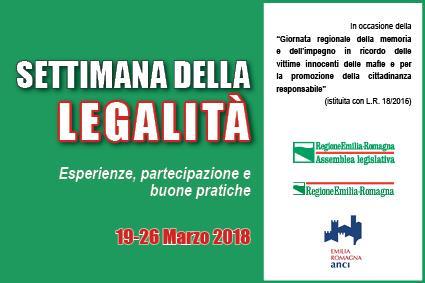 Giornata regionale della memoria e dell impegno in ricordo delle vittime innocenti delle mafie e per la promozione della cittadinanza responsabile Regione Emilia-Romagna, Assemblea legislativa, ANCI